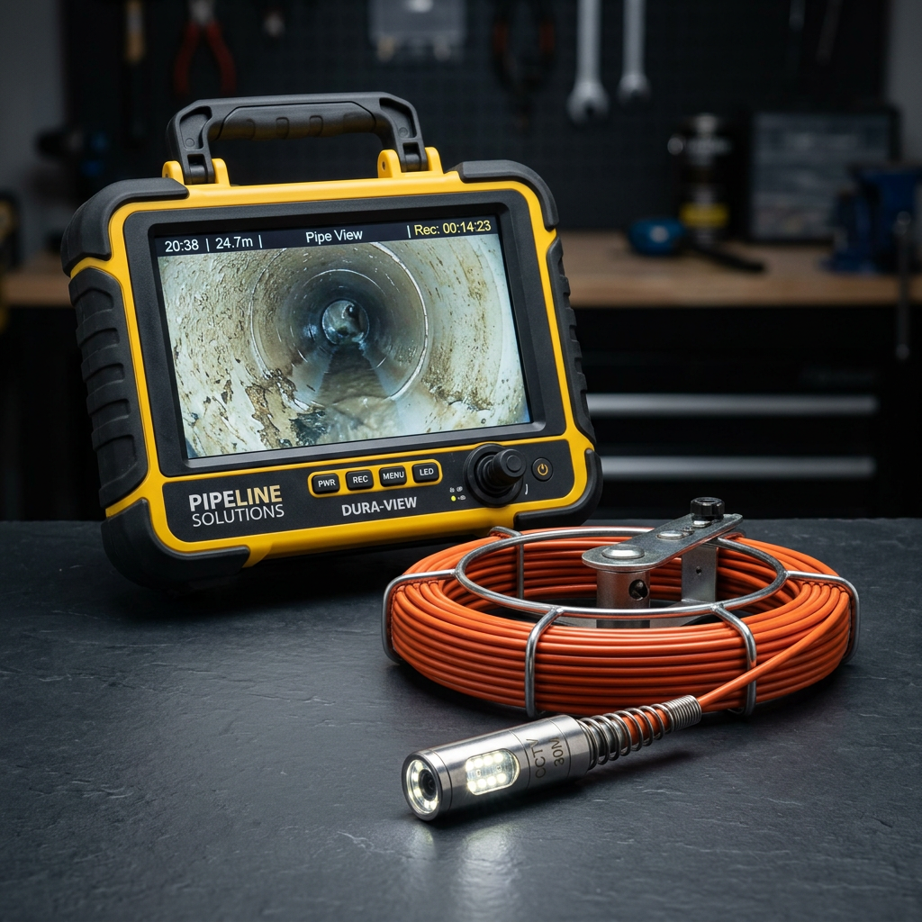 Professionele camera apparatuur voor rioolinspectie Spoedontstopper